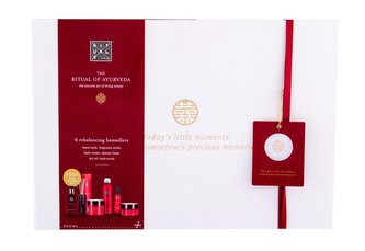 Rituals The Ritual Of Ayurveda tekuté mýdlo 300 ml + tělový krém 200 ml + tělový olej 100 ml + vonné tyčinky + sprchová pěna 200 ml + tělový peeling