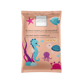 Gabriella Salvete Fizzing Bath Pastille Pěna do koupele 40 g Mango pro ženy