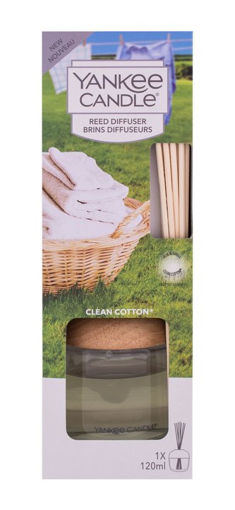 Yankee Candle Clean Cotton Bytový sprej a difuzér 120 ml unisex