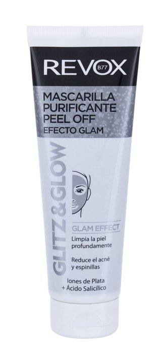 Revox Glitz & Glow Pleťová maska Silver Purifying 80 ml pro ženy