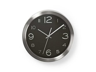 Hodiny NEDIS CLWA010MT30BK 30cm