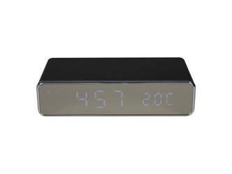 Hodiny s budíkem AV:Link Recharge černá