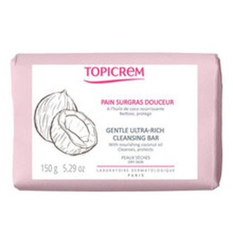 Topicrem Tuhé mýdlo na čištění pleti Gentle Ultra-Rich Cleansing Bar 150 g woman