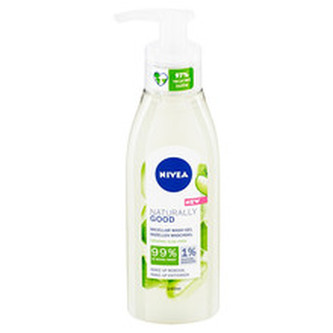 Nivea Micelární gel Naturally Good (Micellar Wash Gel) 140 ml woman