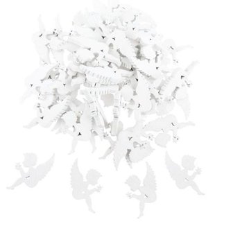 Dřevěný anděl - bílý 50 ks