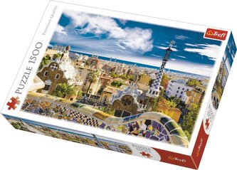 Trefl Puzzle Park Güell, Barcelona / 1500 dílků