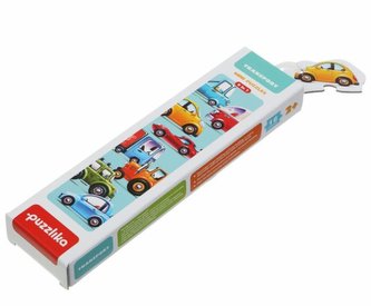 Puzzlika 15245: Dopravní prostředky - puzzle 8 dopravních prostředků 16 dílků