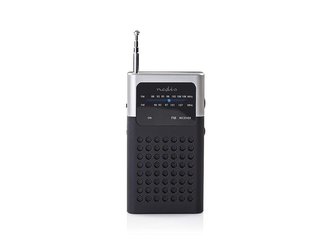 Rádio NEDIS RDFM1100GY BLACK/GREY