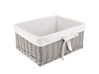 Koš na prádlo ORION šedý 52x41x23cm