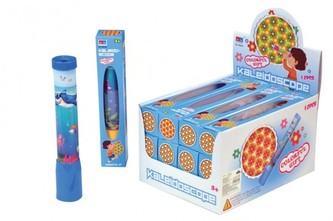 Kaleidoskop - Krasohled plast 23cm mix druhů v krabičce