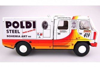 Auto Tatra 815 Dakar 1996 Poldi  kov 16cm 1:43 v krabičce Kovap