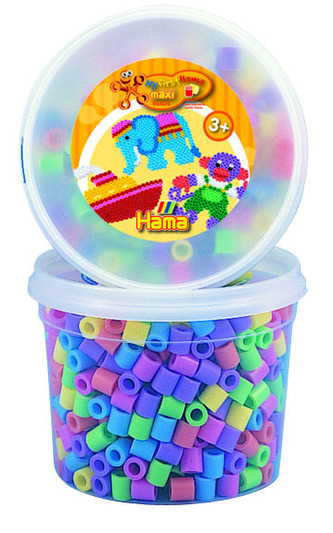 Mix korálky v tubě - 600 ks - MAXI