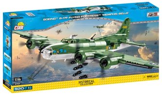 Stavebnice COBI - II WW Boeing B-17F Memphis Belle, 1:48, 920 kostek, 1 figurka