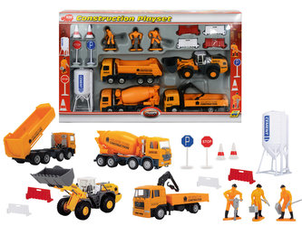 Sada stavebních aut, přísl.