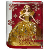 BRB VÁNOČNÍ PANENKA BLONDÝNKA