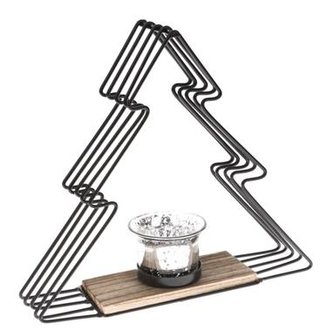 Kovový svícen - stromek velký