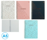 Blok spirála A5 BRONZE linka 100l