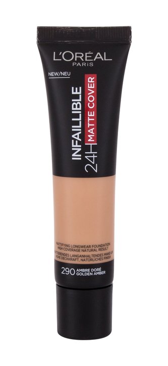 L´Oréal Paris Infallible Makeup 24H Matte Cover 30 ml 290 Golden Amber pro ženy