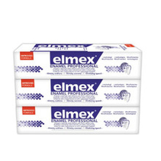 Elmex Zubní pasta Dental Enamel Professional 3 x 75 ml unisex