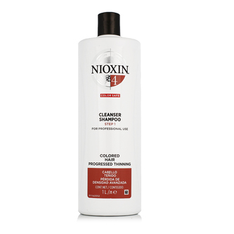 Nioxin Čisticí šampon pro jemné barvené výrazně řídnoucí vlasy System 4 (Shampoo Cleanser System 4) Objem 1000 ml unisex