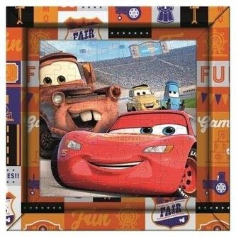 Clementoni Puzzle Cars v rámečku 60 dílků