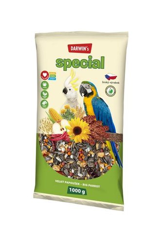 DARWINS SP. velky papousek 1kg