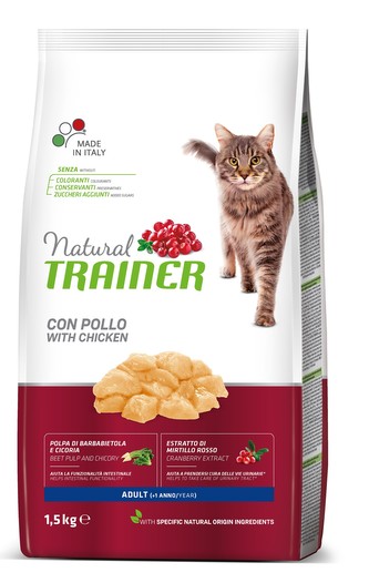 TRAINER Natural Cat Adult kureci 1,5kg