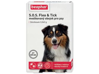 BEAP Obojek antipar. SOS adult 65cm