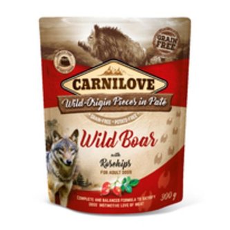 Kap.Carnilove Cat Pouch Wild Boar with Chamomile 85g