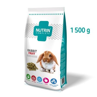 Nutrin Complete Králík Fruit 1500g