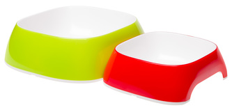 FER miska GLAM DOUBLE SM/M BOWL