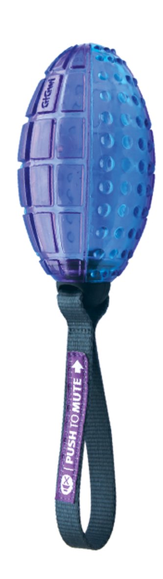 Hr.GIMDOG rugby mic modry 14cm