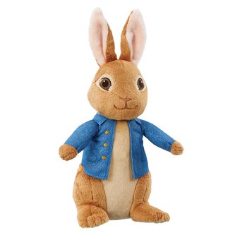 Rainbow Plyšový králíček Petr v modré bundičce s AJ zvukem