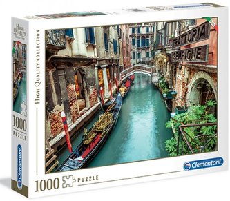 Puzzle 1000 dílků Benátský kanál