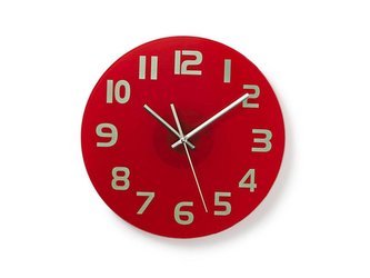 Hodiny NEDIS CLWA006GL30RD 30cm