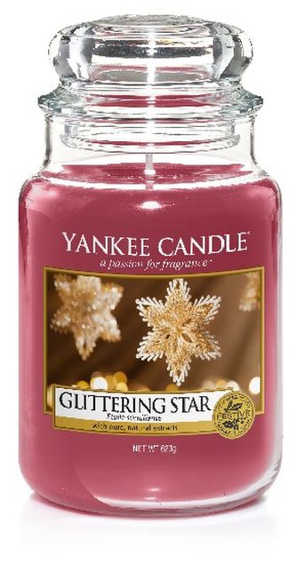 Yankee Candle 623g Glittering Star