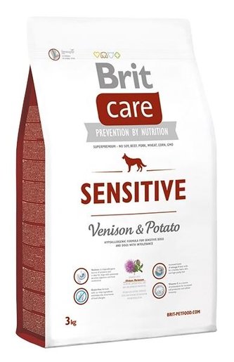 Brit Care Sensitive Venision & Potato 3kg
