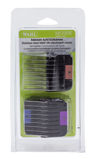 ND MOSER set nerez.hrebenovych nastavcu 6,10,13mm pro Max 45/50