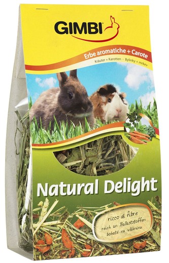 GIMB DELIGHT mrkev+seno 100g