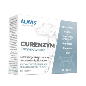 Alavis Curenzym Enzymoterapie 20 cps.