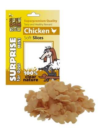 HUHU Mini Soft kureci platky 60g
