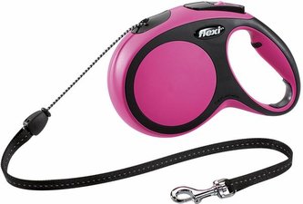 Flexi New Comfort M pasek 5m/25kg ruzova