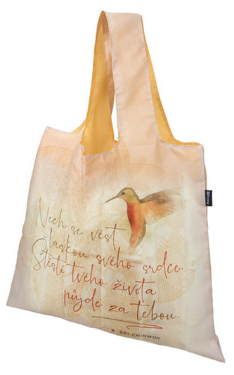 Taška nákupní skládací "Nech se vést"