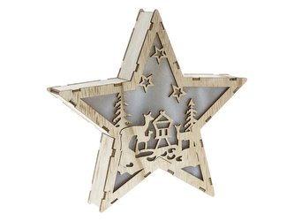 Dekorace vánoční RETLUX RXL 321 WW hvězda