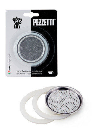Sada těsnění Pezzetti pro nerezové moka konvice na 6 šálků