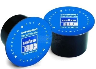 Kapsle Lavazza Blue Decaffeinato 100% Arabica 100 ks