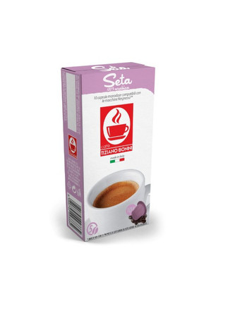 Tiziano Bonini Seta kapsle pro kávovary Nespresso 10 ks