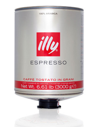 Illy Espresso zrnková káva v plechovce 3 kg