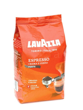 Lavazza Espresso Crema e Gusto Forte zrnková káva 1 kg
