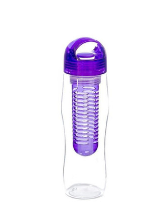 Yoko Design lahev s louhovacím sítkem 730 ml fialová